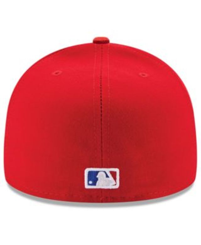 New Era Royal Texas Rangers Authentic Collection On-Field Game 59FIFTY Fitted Youth Hat