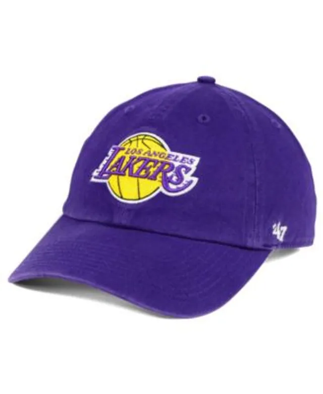 47 Men's Los Angeles Lakers Clean Up Adjustable Hat