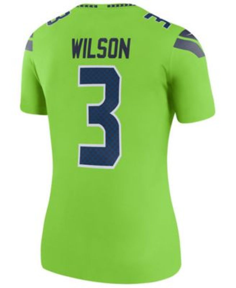Nike Seattle Seahawks NFL Colour Jersey - Russell Wilson Blue - COLLEGE NAVY