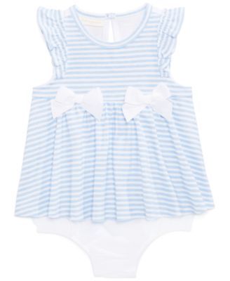 Baby Girls Striped Sunsuit, Created for Macy's