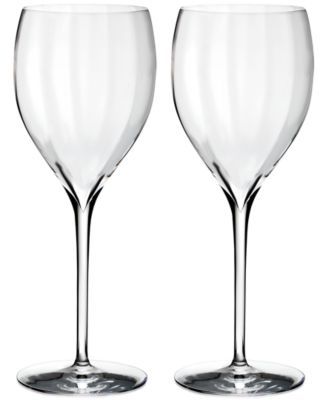 Waterford Optic Sauvignon Blanc Glass Pair