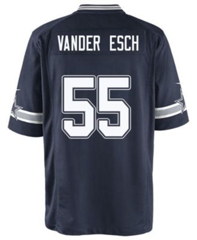 Men's Nike Leighton Vander Esch Navy Dallas Cowboys Vapor Limited Jersey