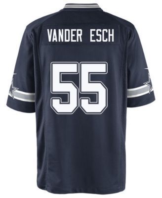 Men's Dallas Cowboys Leighton Vander Esch Nike White Team Game Jersey