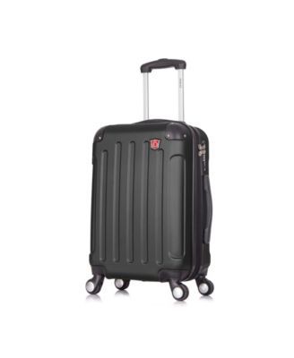 Intely 20" Hardside Spinner Carry-On Luggage With USB Port