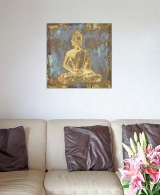 "Meditating Buddha" by Tom Bray Gallery-Wrapped Canvas Print (18 x 18 x 0.75)