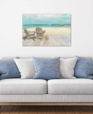 "Seaside Morning No Window" by Danhui Nai Gallery-Wrapped Canvas Print (26 x 40 x 0.75)