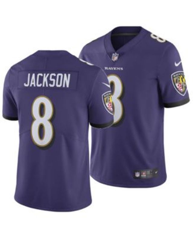 Men's Nike Lamar Jackson Purple Baltimore Ravens Vapor Elite Player Jersey