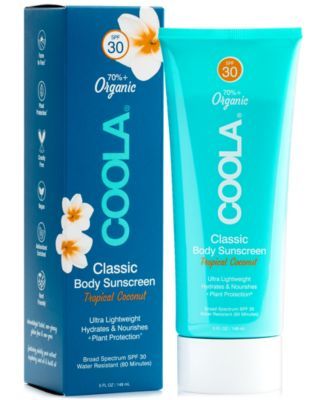 Classic Tropical Coconut Body Sunscreen SPF 30, 5-oz.