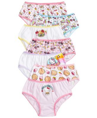 Hello Kitty 7-Pack Cotton Underwear, Little Girls & Big