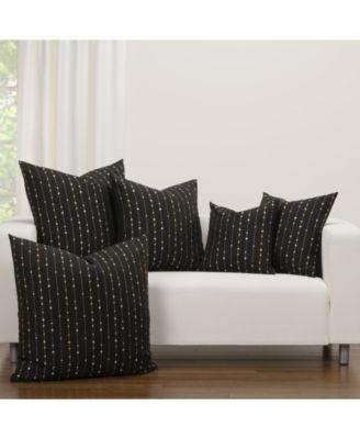 F Scott Fitzgerald Midnight Champagne Decorative Pillow, 26" x 26"