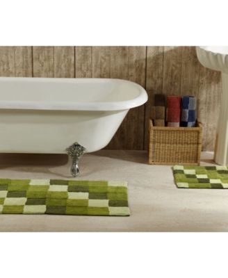Tiles 2 Piece Bath Mat Set