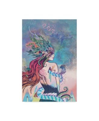 Mat Miller 'The Last Mermaid' Canvas Art - 22" x 32"
