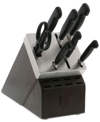 Four Star Self-Sharpening 8pc Knife Block Set 