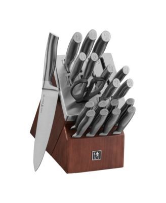 International Graphite 20-Pc. Self-Sharpening Cutlery Set 