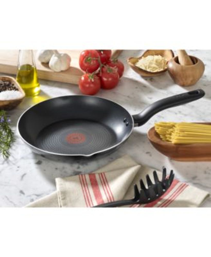 T-FAL T-fal Culinaire Nonstick Cookware, 2 piece Fry Pan Set, 8 & 10.5 inch,  Black B058S264