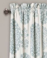 Evelyn Medallion 52" x 84" Curtain Set