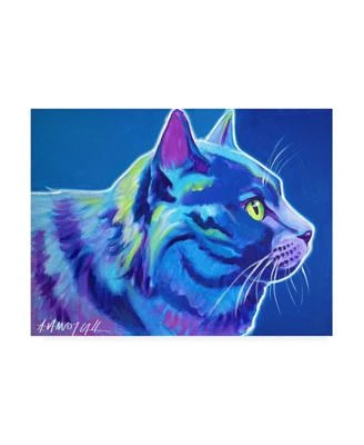 DawgArt Cat Blue Boy Canvas Art