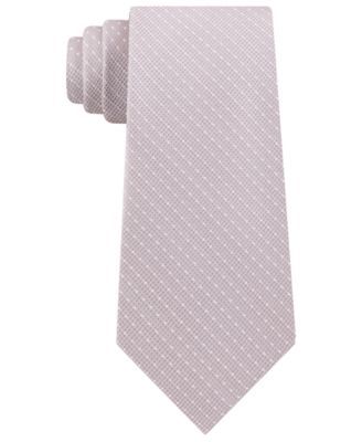 Men's Slim Textured Dobby Dot Tie