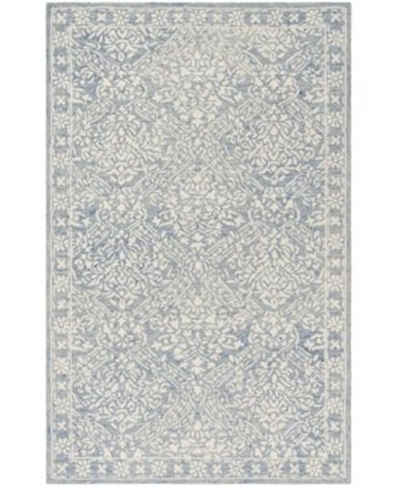 Lauren Ralph Lauren Olivier LRL6935M Blue and Ivory 5' X 8' Area Rug |  Connecticut Post Mall