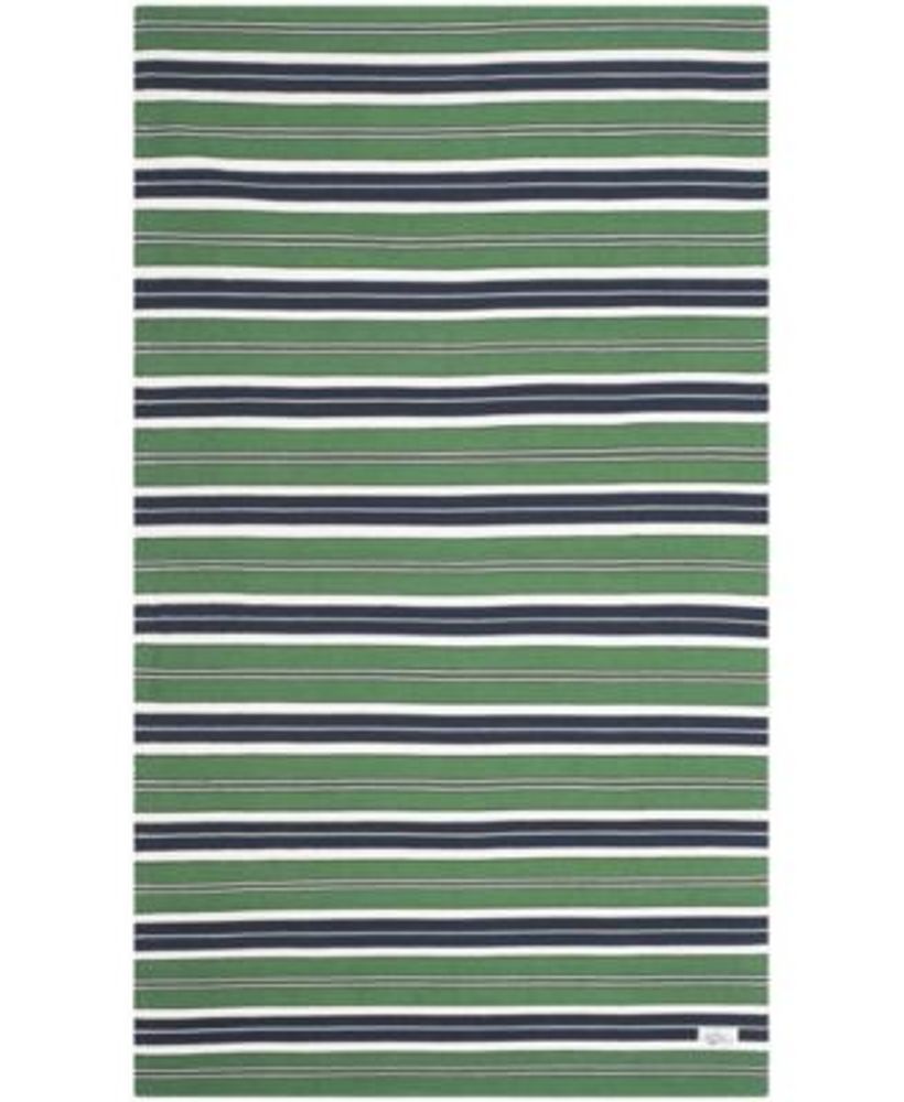 Lauren Ralph Lauren Leopold Stripe LRL2462K Green 8' X 10' Area Rug |  Connecticut Post Mall