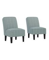 Bryce Armless Accent Chairs, Set of 2
