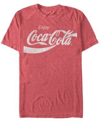 Coca-Cola Men's Vintage-Like Enjoy Short Sleeve T-Shirt