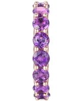 Amethyst Eternity Band (1/2 c.t. t.w.) Sterling Silver (Also Available Citrine, Rhodolite Garnet, Multi, Blue Topaz, and Lab Created Opal)