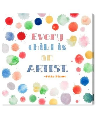 Every Child is an Artist Canvas Art