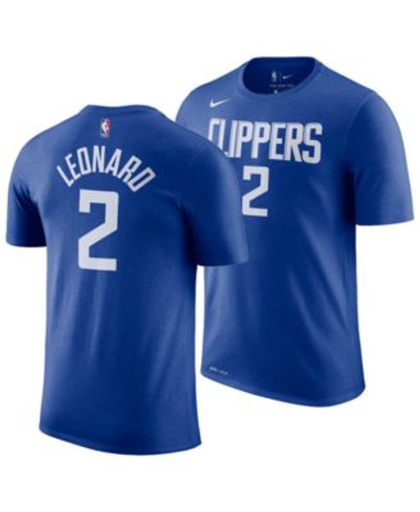 LA Clippers Jordan Statement Name & Number T-Shirt - Kawhi Leonard - Mens