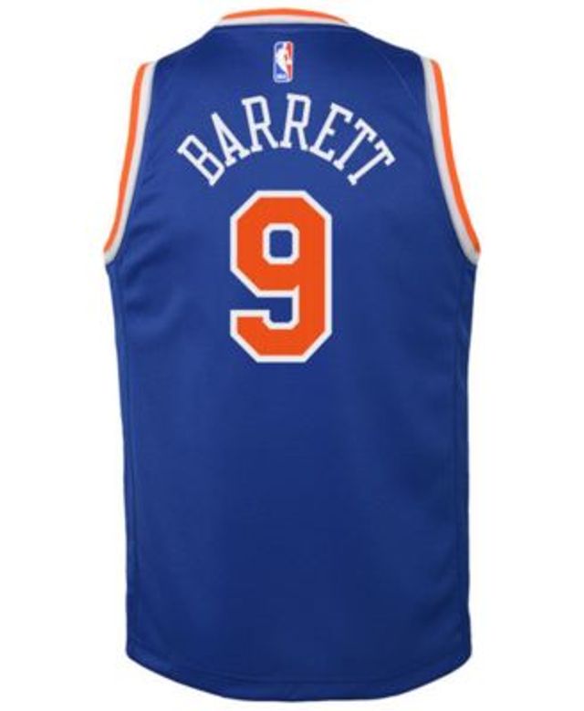 RJ Barrett New York Knicks Signed Blue 2019-20 Statement Swingman Jersey