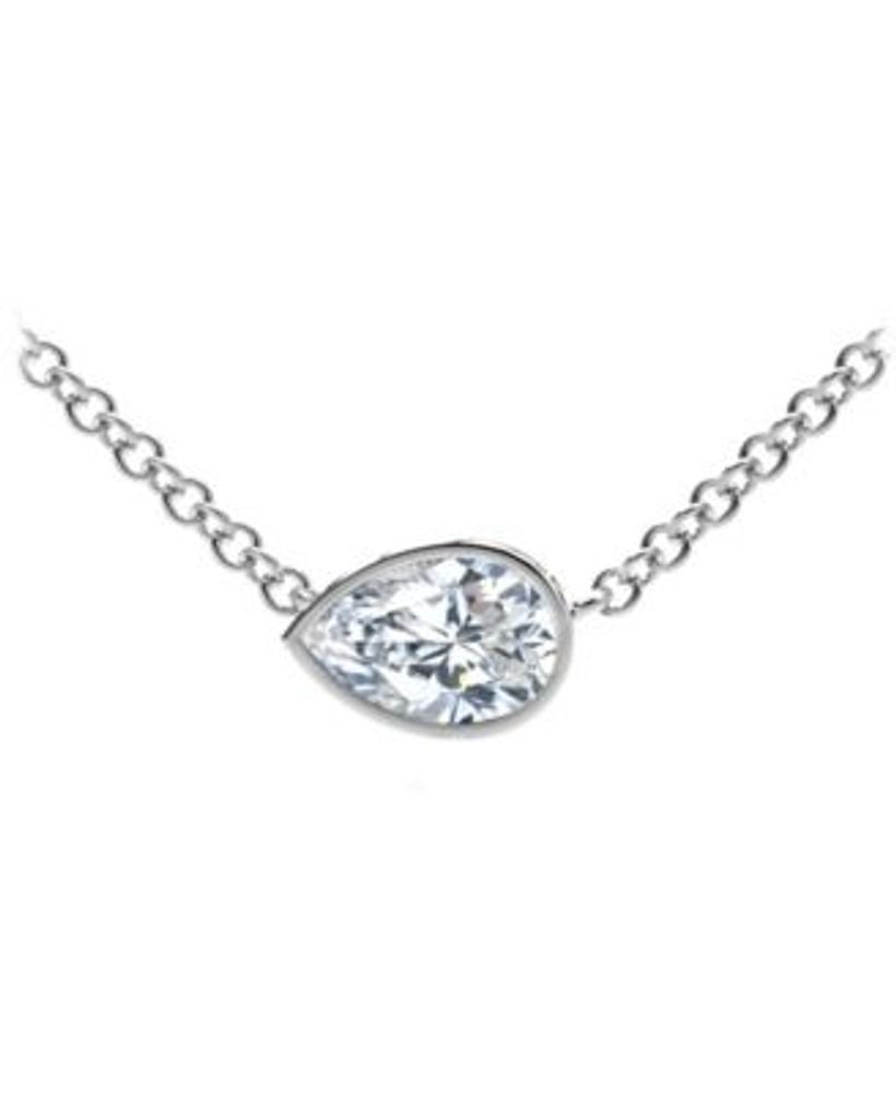 de Beers Forevermark Women's Diamond Circle Pendant Necklace in White Gold