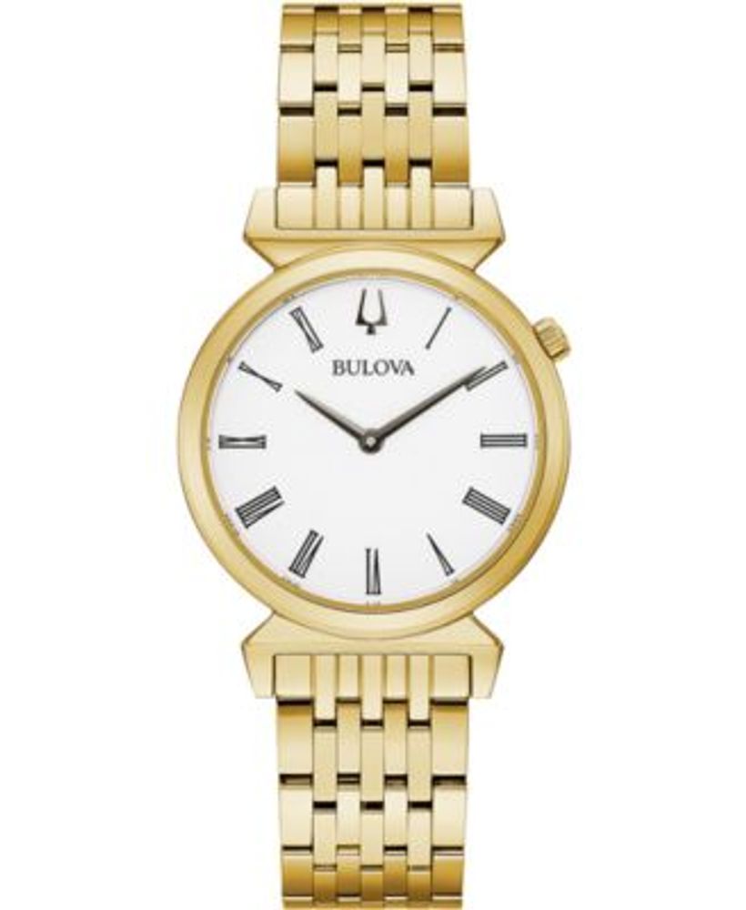 bulova gold bracelet