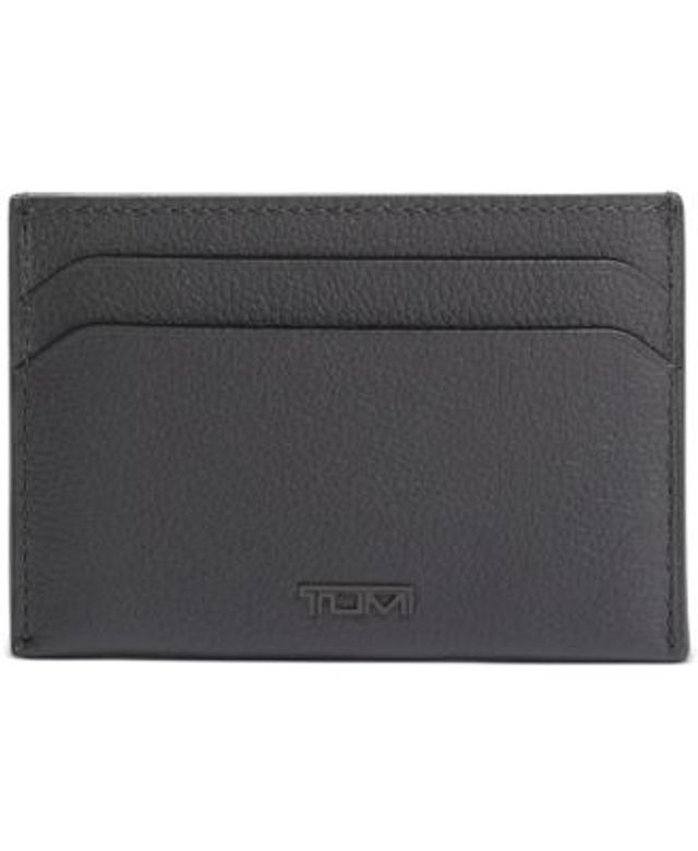 Tumi Men's Nassau SLG Leather Money Clip Card Case