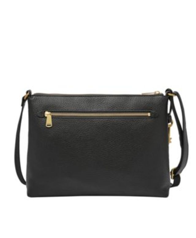 Fossil Women's Fiona Small Leather Crossbody - Macy's