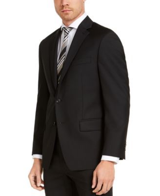 Men's Modern-Fit Airsoft Stretch Suit Jackets