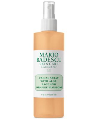 Facial Spray With Aloe, Sage & Orange Blossom, 8-oz.
