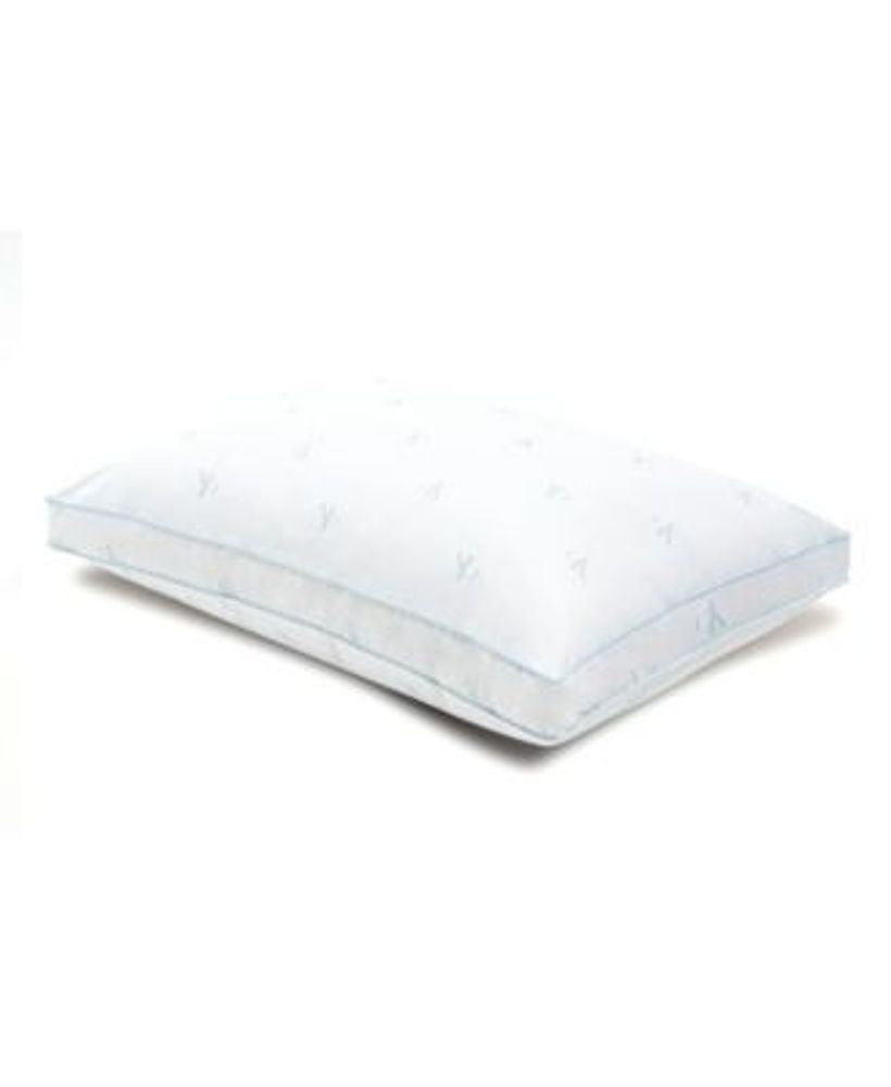Monogram Logo Extra Firm Support Cotton Pillow,