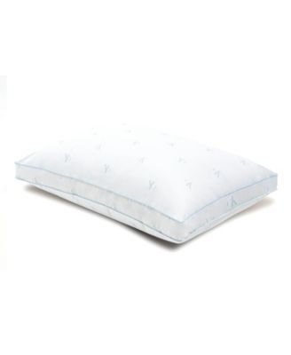 Monogram Logo Extra Firm Support Cotton Pillow,