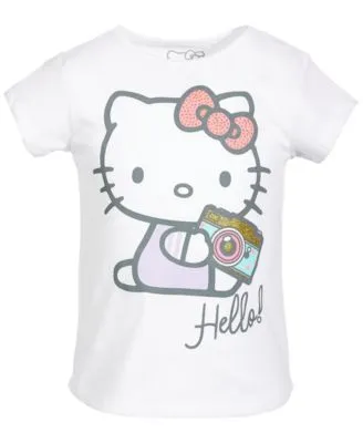 Toddler Girls Hello Kitty Camera Tee