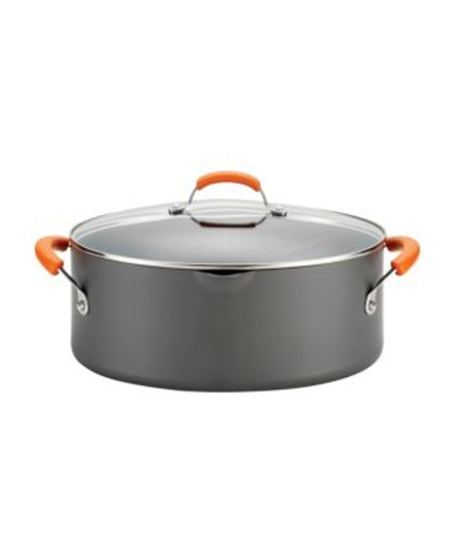 Emeril Lagasse Forever Pans Pro Hard-Anodized Nonstick 11 Nonstick Frypan  with Steamer Insert & Lid - Macy's