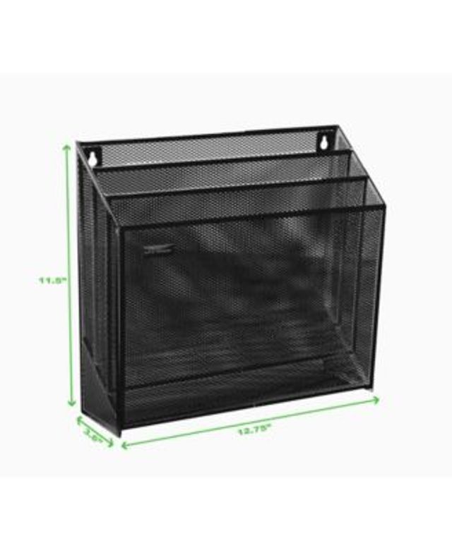 Mind Reader Mesh 3 Tier Wall File Holder | Connecticut Post Mall