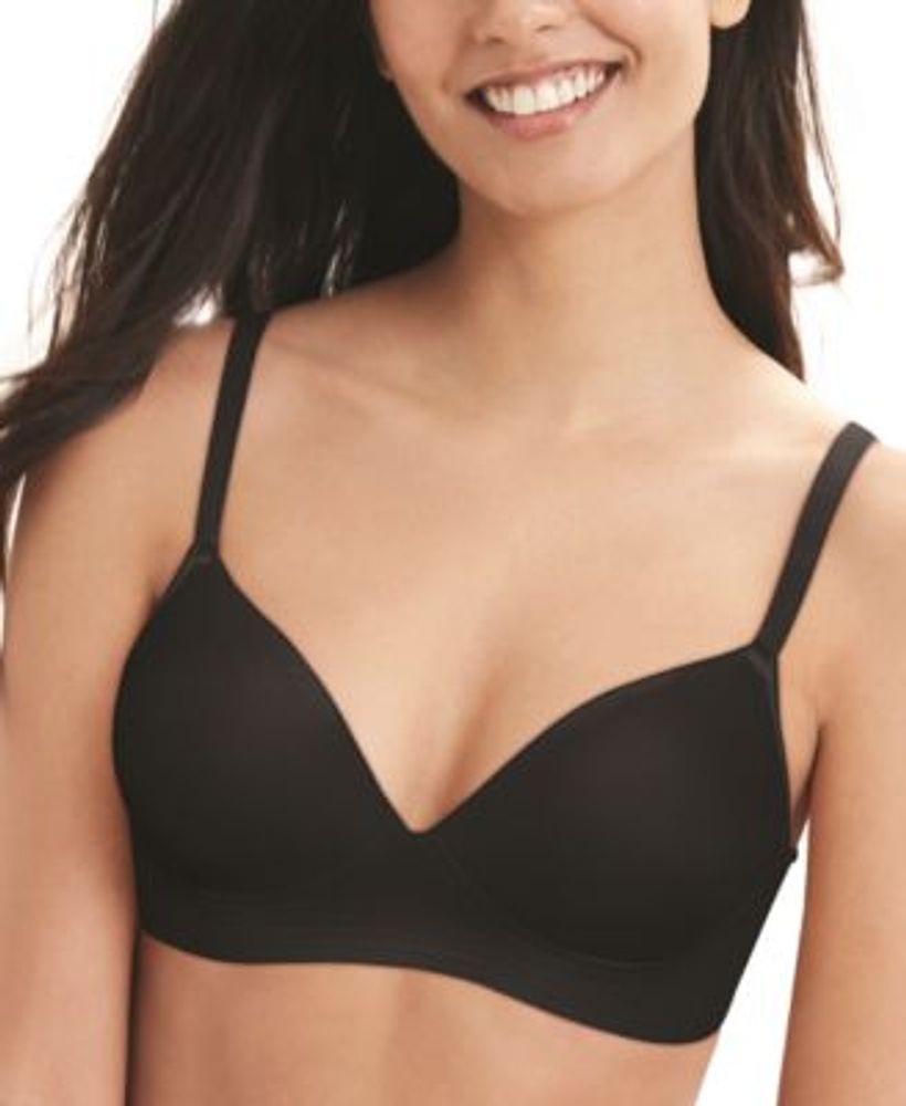 Hanes Ultimate No Dig Support Wireless Bra DHHU35 - Macy's