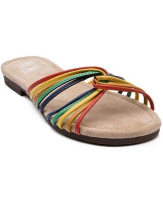 Hallie Strappy Slide Sandals