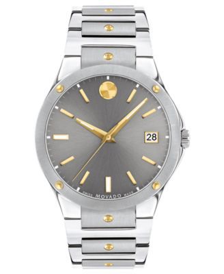 Men's Swiss SE Gold PVD & Stainless Steel Bracelet Watch 41mm
