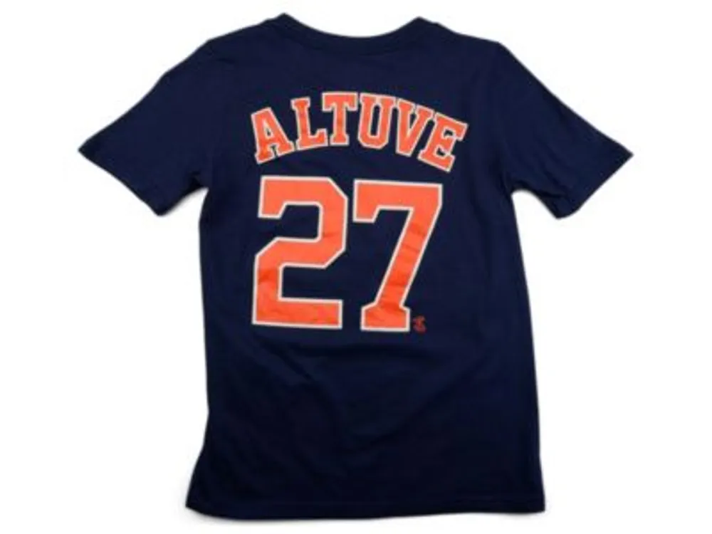 Nike Houston Astros Youth Name and Number Player T-Shirt Jose Altuve