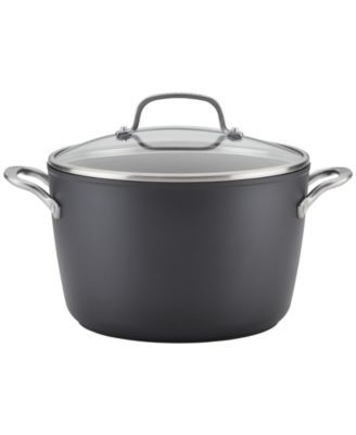 Hard-Anodized Aluminum Nonstick 8-Qt. Stockpot with Lid