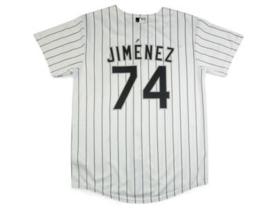 Fanatics Authentic Eloy Jimenez Chicago White Sox Autographed Pinstripe Nike Replica Jersey