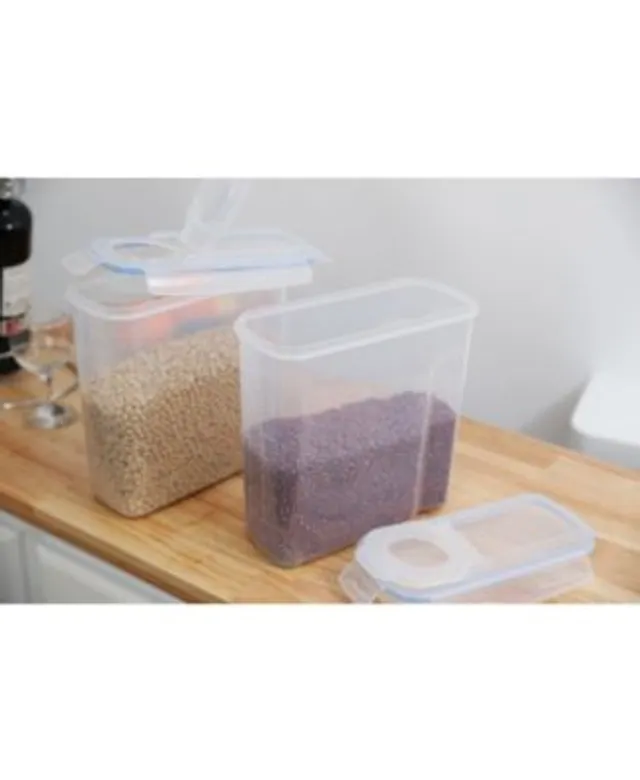 Basicwise large Bpa-free Plastic Food Saver, Kitchen Food Cereal