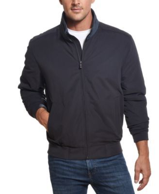 Microfiber Bomber Jacket 