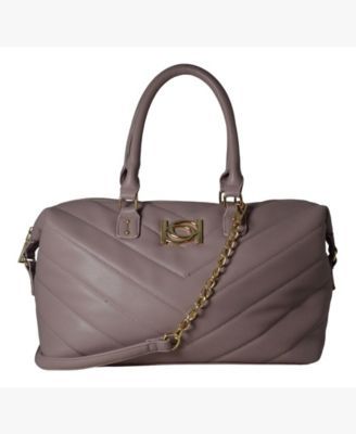 Michael Kors Marilyn Medium Leather Satchel - Macy's